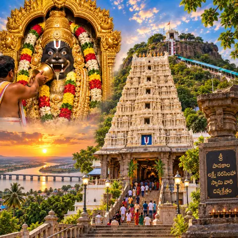 Mangalagiri Sri Panakala Lakshmi Narasimha Swamy Temple